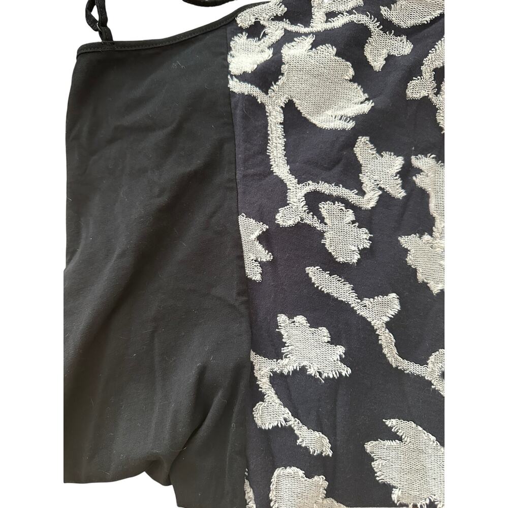 LOFT Outlet Tank Top Bundle M Navy Blue Cami Set Floral & Textured - Picture 7 of 11